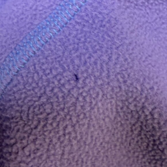 The North Face Girls Full-Zip Fleece Hoodie M (10/12) Purple EUC - Picture 3 of 10